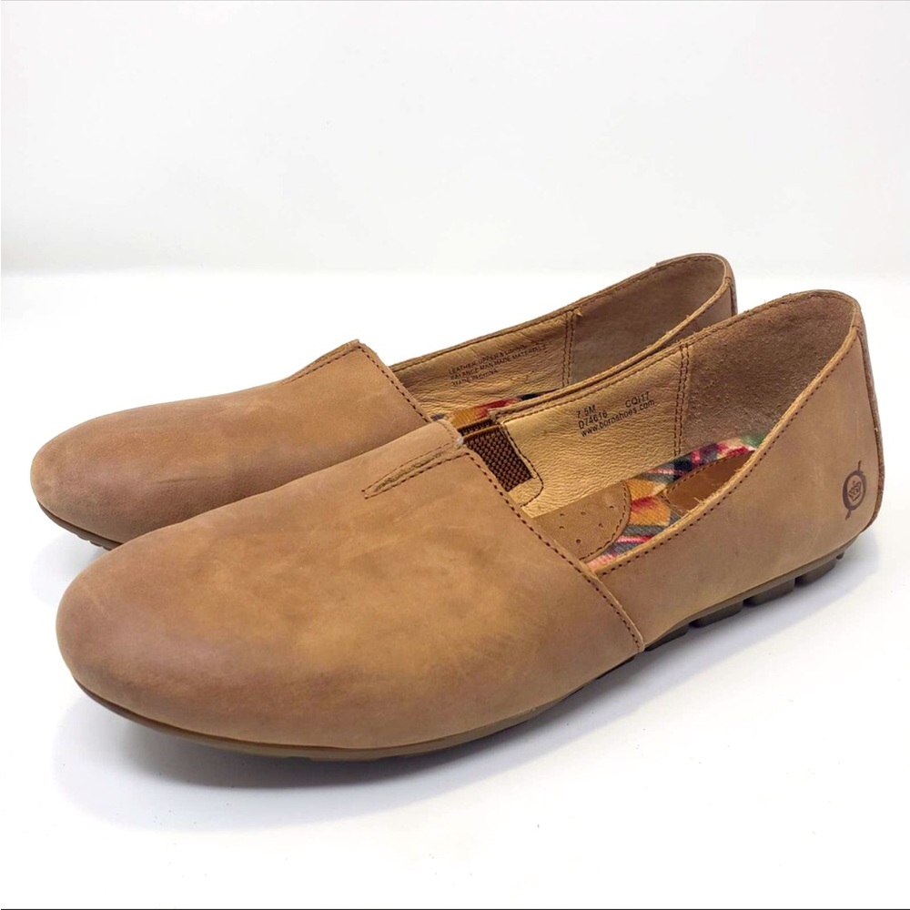 Born Sebra flats - loafers - driving moc NWOB
